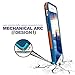 iPhone 6 Case, LoHi Slim Fit Series Hybrid Impact 3 Color TPU Shockproof Rugged Cover for iPhone 6s/6 4.7 Inch - Blue