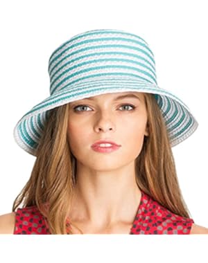 Luxury Fashion Designer Women's Headwear Hat - Braid Dame - Turquoise