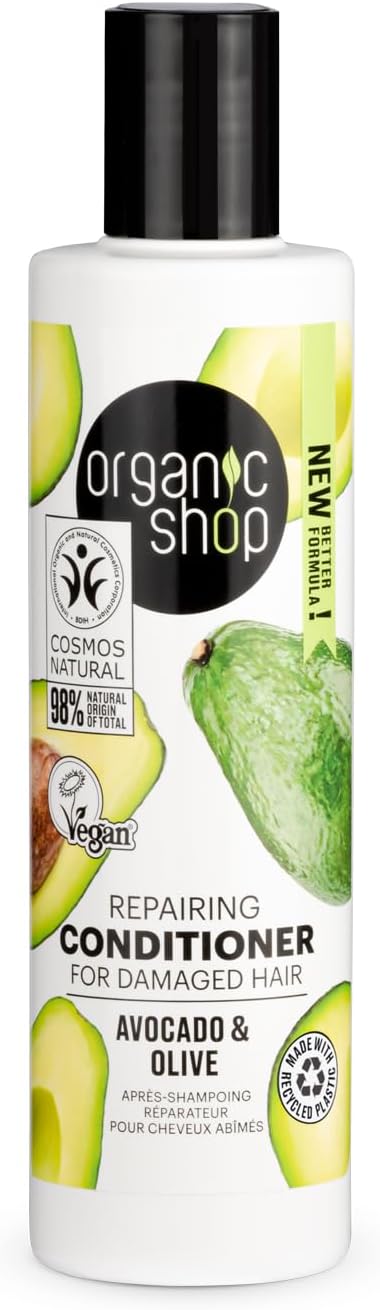 Organic Shop Damaged Hair Repairing Conditioner Avocado Olive 280 ml