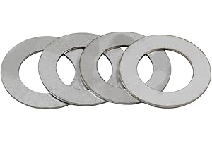 Disenparts Thrust Washer Hardened 532006266 6266H 532124931 Compatible with Craftsman Poulan Husqvarna Poulan Pro Lawn Mower 76671 532124956 4pcs