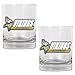 Great American Products NFL Two Piece Rocks Glass Set