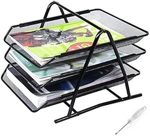 Gn Enterprises - Bandeja de almacenamiento de papel para documentos A4