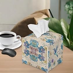 Talayituse Hummingbird Daisy Flower Print Tissue