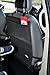 Alphabetz 2-Piece Kick Mats Car Seat Protectors with Storage Pocket and Baby-in-Car Sign, Black