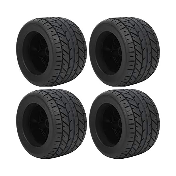 GAOX 4 STÜCKE 1/8 RC Auto Gummireifen Felgen LKW Räder Für ZD Racing Accessars Teile 165x104mm – Bild 8