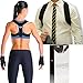 Posture Corrector for Women and Men - Adjustable Back Posture Corrector Clavicle Support Brace - Upper Back Brace Posture Corrector Shoulder Brace by Ovahive (Large/XLarge)