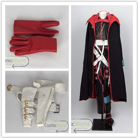 Seal限定商品 美品超原版忠実再現fate Grandorder土方歳三コスプレ衣装 手袋 腰卷 コレクション