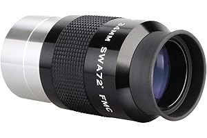SVBONY Telescope Eyepiece 34mm 2 inches Ultra Wide Angle 72 Degree Telescope Lens HD Fully Coated Telescope Accessory for 2 i