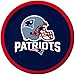Creative Converting 8 Count New England Patriots Paper Dessert Plates - 410519