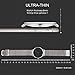 Men's Wrist Watches - Mesh Steel - Analog Quartz - Silver