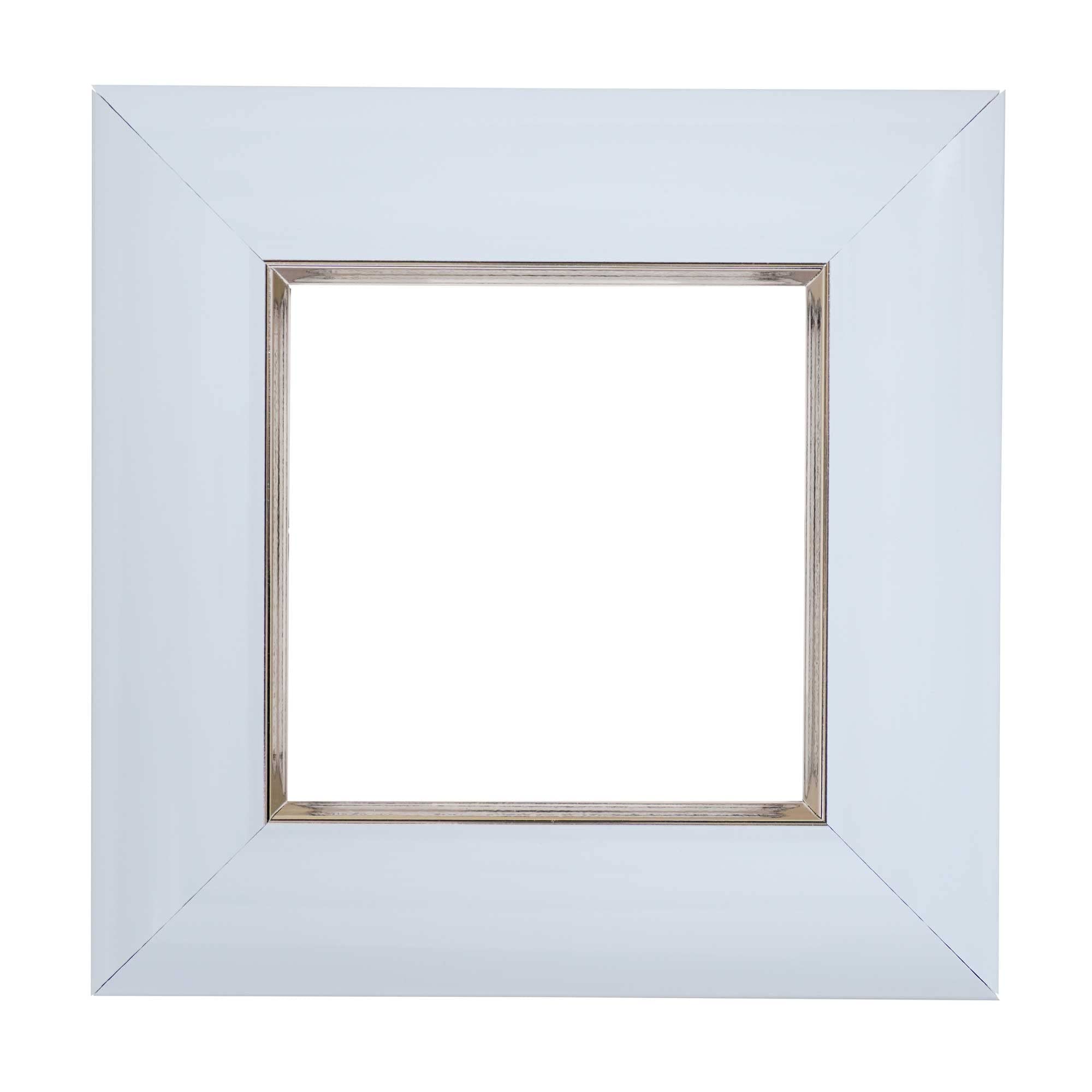 ElekTek Decorative Switch Surround Frame Cover Finger Plate Manhattan Pastel Blue Gloss — image 1