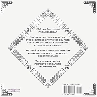 Libro Para Colorear De Disenos Celtas Para Adultos 200 Nudos