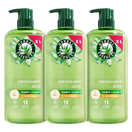 Aloe Champú Hidratante 3x 650ml Para Hidratar Y Nutrir Pelo Muy Seco
