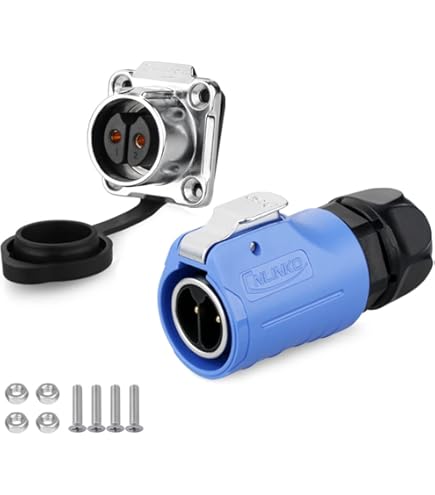 China M20 Connector Male Female 4 Pin Quick Disconnect Wire - View #10