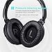 Mixcder ShareMe Pro Bluetooth 4.1 Over Ear headphones Stereo Deep Bass Wireless+Wired Headsets with Mic Hands-free Calling Overhead - Black