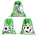 CIEOVO 12 Pack Soccer Party Favor Goodie Bags, Treat Gift Drawstring Bag Football Backpack Birthday Party Decoration Supplies for Baby Shower Birthday Party