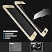 Galaxy S7 Edge Screen Protector, Capshi S7 Edge Tempered Glass 3D Curved Full Coverage Film HD Ultra Clear 9H Hardness (Anti-Scratch, Anti-Bubble) Screen Protector for Samsung Galaxy S7 Edge (Gold)