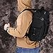 HUKOER 35L/45L Military Tactical Backpack -Tactical Assault Molle Rucksacks Waterproof Expandable Hunting Backpack Outdoor Daypack for Hiking Camping Trekking Hunting Bag (Black-35L)