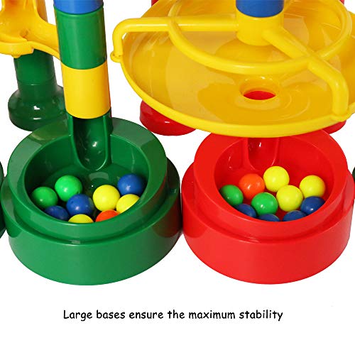BMAG Marble Run for Kids, Marble Race Track , Marble Maze Game Toys