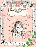 Yearly Planner 2019: Yearly Calendar Book. Monthly, Yearly Calendar Planner, Daily Weekly Monthly Pl by Windblown Planners