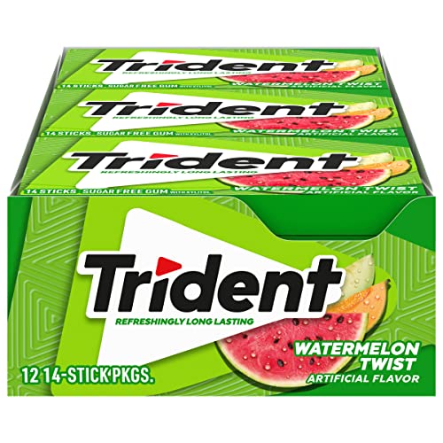 Trident Watermelon Twist Sugar-free Chewing Gum