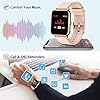 Popglory Smart Watch, Fitness Tracker with Blood Oxygen, Blood Pressure, Heart Rate Monitor, IP67 Waterproof Smartwatch…