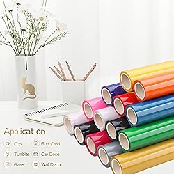Madlie Brushed Gold Permanent Adhesive Vinyl Roll