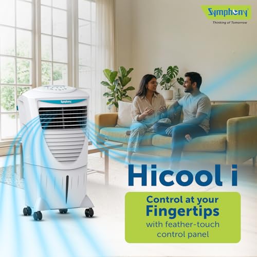 Symphony Enfriador de Aire Evaporativo Portatil de 31 litros Hi Cool i