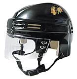 SportStar NHL Chicago Blackhawks Replica Mini Hockey Helmet, Away