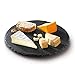 Boska Holland Slate Turntable, Lazy Susan Cheese Board, Hand Cut Edge, 12 Inches Diameter, Pro Collection