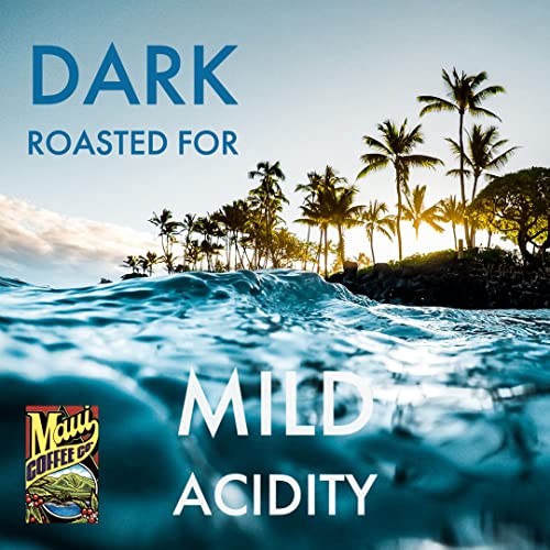 Maui Coffee Company 100 Hawaiian Coffee, Ground (7 oz. Bag) Dark