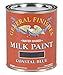 General Finishes Water Based Milk Paint, 1 Quart, Coastal Blue