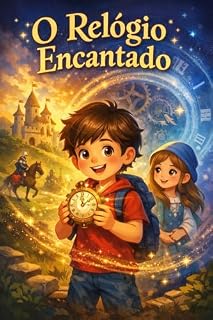 Livro Aventura no tempo de Pedro: Uma jornada mágica entre passado e presente, onde coragem e amizade podem mudar o destino do tempo.