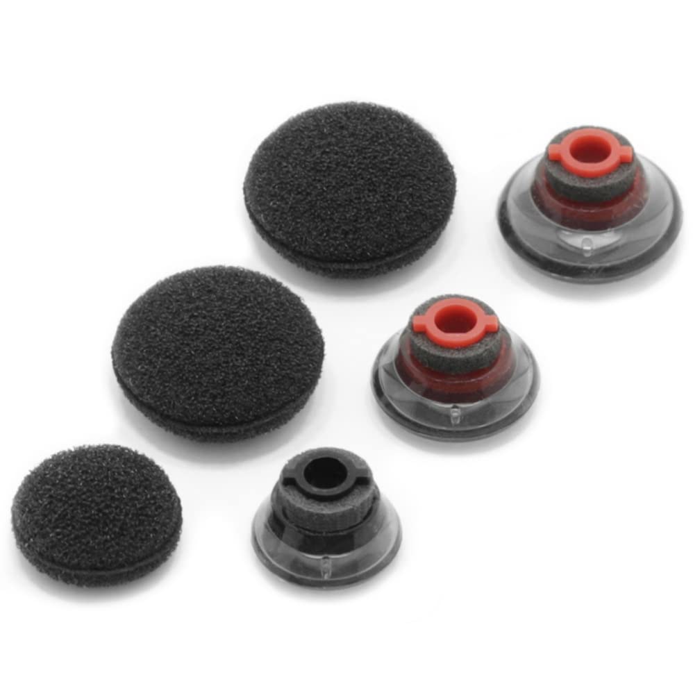 Okuli Set of 3 Silicone EarBuds Ear Tips & Foam For Plantronics Voyager 5200, 5210, 5220 Earphones