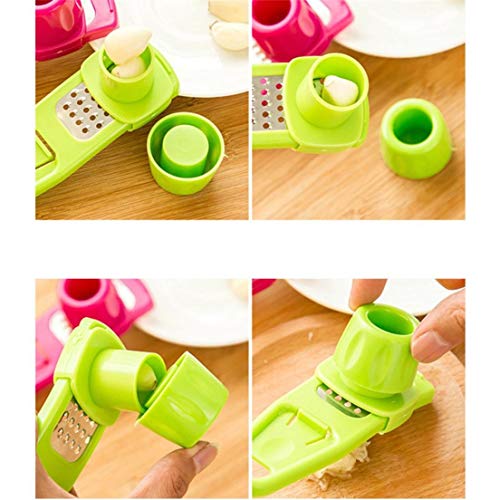 Tmrow 1PC Garlic Vegetable Cutter Food Chopper Garlic Slicer Slicer Peeler Dicer Shredders Cooking Tool