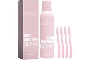 CROOT Hair Identifier Spray for Face Shaving, 2024 New Face Hair Identifying Spray, Moisturizing And Skin Care Dermaplaner Set Spray, Dermaplaning Woman Gifts