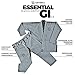 Sanabul Essential BJJ Gi for Men Brazilian Jiu Jitsu Gi Lightweight Preshrunk Fabric for Jiu-Jitsu Training & Competition - Grey, A3