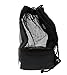 Six Pack Fitness Contender 2.0 Backpack with Insulated Meal Compartment, Gel Pack and Leak-Proof Sure Seal Container, Stealth Black