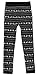 Simplicity Women's Nordic Snowflake Reindeer Knitted Fleece Lined Leggings