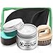 Appleaves Shoe Polish Cream and Cleaning Kit, White Shoe Polish, White Shoe Cleaner, Shoe Whitener, nourishes The Leather, Best Match with Horsehair Shoe Brush, Shoe Shine Sponge and Glove
