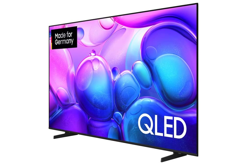 Samsung QLED 4K Q6FA 85 Zoll (214 cm) UHD Fernseher, 100% Farbvolumen für satte Farben, Quantum HDR, 4K Upscaling, Knox Security, Kostenlos 900 Sender TV Plus, Samsung Vision AI Smart TV 3
