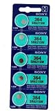 Sony Watch Battery Button cell SR621SW SR-621SW 364 (Pack of 10)