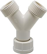 fiXte Y Piece Hose Splitter 3/4" Washing Machine Dishwasher Water Inlet view 2
