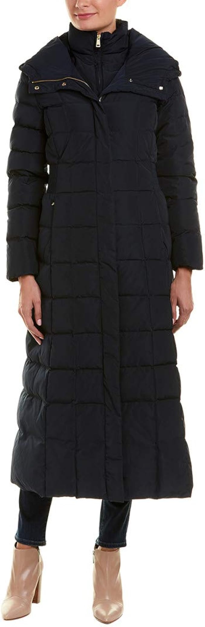 cole haan signature quilted down coat