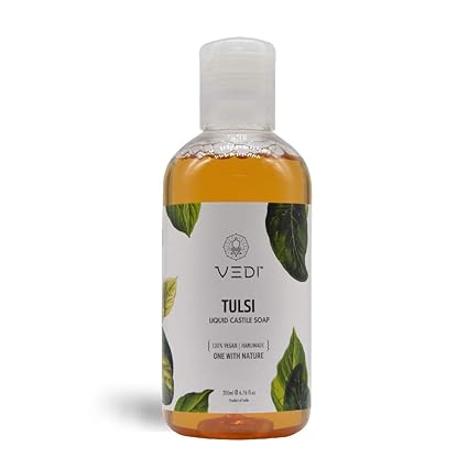 Vedi Tulsi Liquid Castile Soap (200Ml)