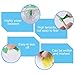 Cable Labels,LANMU Self-adhesive Cable Label,Cable/Cord Identification Tags,10 Sheets 300 Labels,A4 Size Waterproof Tear Resistant Labels Works with Laser Printer(5 Assorted Colors)