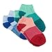 BambooMN Women's Small Fuzzy Soft Aloe Infused Nylon Spa Socks, Assortment A, 3 Pairs