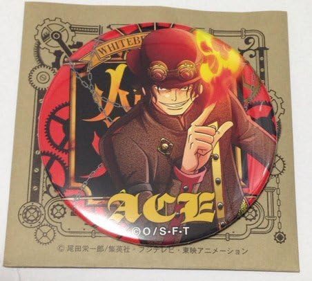 Amazon ワンピース 麦わらストア 輩缶バッジ Engine エース バッジ おもちゃ