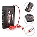 Alotm Universal Car Audio Cassette Player Adapter Converter with 3.5mm Jack for iPhone, iPod, iPad, Android Phones, MP3 Players, CD