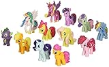 Max Fun 12pcs Pony Dolls, 1.5-2' Tall My Little Pony Figure Toys For Kids Cupcake Cake Toppers